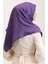 Jakarlı Eşarp 90186-18 Mor 3