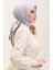 Jakarlı Eşarp 90186-06 Gümüş Gri 2
