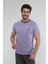 Lavander - Eflatun Desenli T-Shirt 1