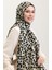 Leopar Desenli Şal 2076-01 Gold 1