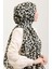 Leopar Desenli Şal 2076-01 Gold 2