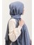 Bloom Desen Jakar Şal 90183-18 Koyu Gri 3