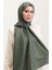 Bloom Desen Jakar Şal 90183-17 Haki 1