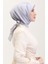 Kristal Eşarp 81079-02 Gümüş Gri 2