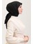 Jakarlı Eşarp 90186-01 Siyah 2