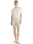 Kadın %100 Pamuk Oversize Kısa Kol Beyaz T-Shirt C2T5N5O06 2