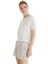 Kadın %100 Pamuk Oversize Kısa Kol Beyaz T-Shirt C2T5N5O06 3