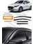 Mazda 2 2015 ve Sonrası Kromlu Cam Rüzgarlığı 4'lü 1