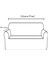 Likrali Koltuk Örtüsü Takımı 3 2 1 1 Koltuk Kılıfı Takımı (4 Adet) Sofa Cover 4