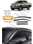 Mitsubishi Triton 2006-20015 Arası Kromlu Cam Rüzgarlığı 4'lü 1