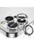 Apple iPhone 14 Pro Max Uyumlu Kamera Lens Koruyucu Silver Renk Lens Koruma 3