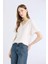 Regular Fit V Yaka Basic Düz Kısa Kollu Tişört D9593AX25SM 4