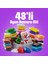 Zıplayan Oyun Hamuru Kiti Hava Ile Kuruyan Oyun Hamuru Seti Anahtarlık Magnet - 48 Adet 2