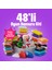 Zıplayan Oyun Hamuru Kiti Hava Ile Kuruyan Oyun Hamuru Seti Anahtarlık Magnet - 48 Adet 5
