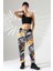 Kadın Karışık Desen Jogger Lastik Paça Sokak Stili Oversize Eşofman Altı Ms 1318 1