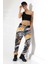 Kadın Karışık Desen Jogger Lastik Paça Sokak Stili Oversize Eşofman Altı Ms 1318 5