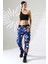 Kadın Karışık Desen Jogger Lastik Paça Sokak Stili Slim Eşofman Altı Ck 207 5