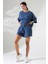 Kadın Indigo Tişört Şort Takım Msc 2078 5