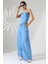 Kadın Soft Mavi Pantolon Takım H-002 1