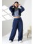 Kadın Soft Indigo Eşofman Altı Msc 310ALT 1