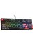 K600-B100 Lite Kablolu Brown Switch Rgb Siyah Ingilizce Gaming Klavye 1