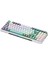 K500-B61W Tri-Mode Red Switch Rgb Beyaz Ingilizce Gaming Klavye 1