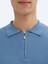 Havacı Mavi Polo Yaka Düz Örgü Triko 4
