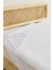 Penye Fitted Çarşaf Tek Kişilik 100 x 200+30 cm Offwhite 3
