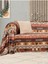 Softmicro Etnik Desenli Boho 180X220 cm Koltuk Örtüsü Şalı, Kanepe Örtüsü, Tv Battaniyesi Toprak 3