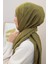 Zeytin Yeşili-Bambu Kraş Şal 2
