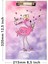 Sekreterlik Defter 2'li Kırtasiye Seti - Flamingo Desenli 2