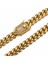 8/10/12/14/16/18MM Trendy 316L Paslanmaz Altın Renk Miami Küba Bordür Bağlantı Zinciri Erkek Kadın Kolye 7-40" (Yurt Dışından) 2