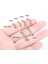 10 Adet/grup G23 Titanyum Kaş Muz Piercing Halkası Kavisli Barbell Dudak Halkası Rahat Daith Helix Rook Küpe Vücut Piercing Takısı (Yurt Dışından) 4