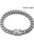 Gül Altın Curb Linki Bilezik 7-11 Inç Erkekler Için 8/10/12/14/16/18MM (Yurt Dışından) 1