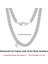 Orsa Jewels 3mm 5mm 7mm Çinko Alaşım Bilezik Hakiki 925 Alaşım Knuckle Curb Link Çinko Alaşım Uni SC36 (Yurt Dışından) 1