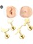 10 Adet/grup Titanyum Kulak Tragus Kıkırdak Piercing Içten Dişli Kalp Ay Yıldız Yıldırım Dudak Yüzük Dudak Çivisi Vücut Takısı (Yurt Dışından) 2