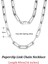 Orsa Jewels 925 Ayar Gümüş Ataç Boyun Çinko 6/9.3/12MM Temel Bağlantı Çinko Örgü Makinesi Kadınlar Için SC39 (Yurt Dışından) 1