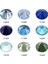5A Sentetik Spinel Mighty Bant 2.0 ~ 12MM Boyutu Parlak Takı Için (Yurt Dışından) 3