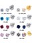 Showlove-24 Adet Paslanmaz Çelik Kulak Delme Ünitesi Damızlık Küpe Takısı Tragus Kıkırdak 20G (Yurt Dışından) 3