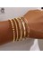 Orsa Jewels Altın Bilezikler 925 Gümüş Takı Ataç Herribone Bilezikler Istiflenmiş Bileklikler (Yurt Dışından) 2