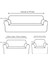 Jakarli Koltuk Örtüsü Takımı ,koltuk Kılıfı 3+2+1+1 Lasikli,yıkanabılır,likrali 2