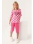 Kız Çocuk Pembe Pijama Takım 50315399-VR041 3