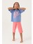 Kız Çocuk Mavi Pijama Takım 50315467-VR036 2