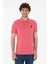 Erkek Koyu Pembe Tişört Basic 50305929-VR167 2