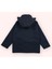 Erkek Çocuk Kapüşonlu Iç Bedeni Baskılı Lacivert Yağmurluk 4