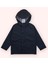 Erkek Çocuk Kapüşonlu Iç Bedeni Baskılı Lacivert Yağmurluk 1