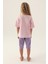 Kız Çocuk Toz Pembe Pijama Takım 50315466-VR050 4