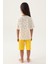 Kız Çocuk Krem Pijama Takım 50315465-VR071 4