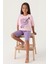 Kız Çocuk Toz Pembe Pijama Takım 50315467-VR050 2