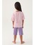 Kız Çocuk Toz Pembe Pijama Takım 50315467-VR050 4